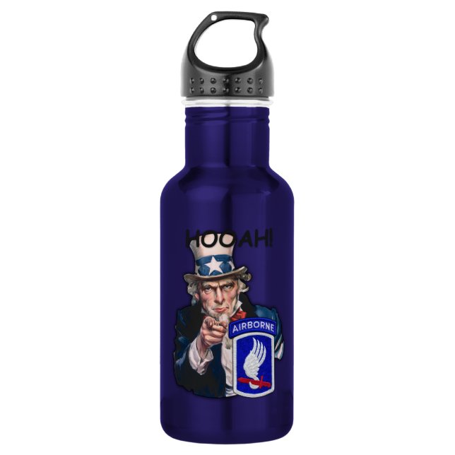 173rd Airborne Brigade Patch Water Bottle (Front)