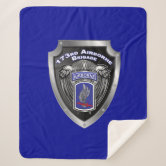 91stoCAV, 173rd Airborne Sherpa Fleece Blanket, 173 Airborne Fleece Blanket, 173rd Airborne 2024 Blanket, 173rd Sherpa Fleece Blanket