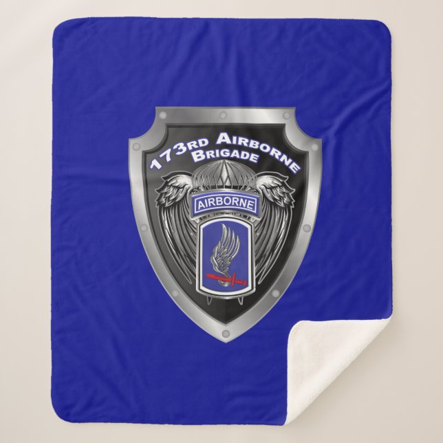 173rd Airborne Brigade  Sherpa Blanket (Front)