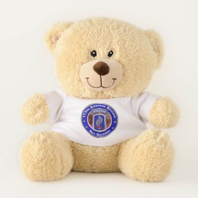 173rd Airborne Brigade Teddy Bear  (Front)