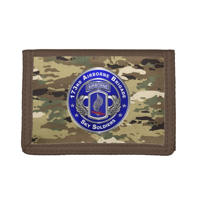 173rd Airborne Brigade  Trifold Wallet (Front)