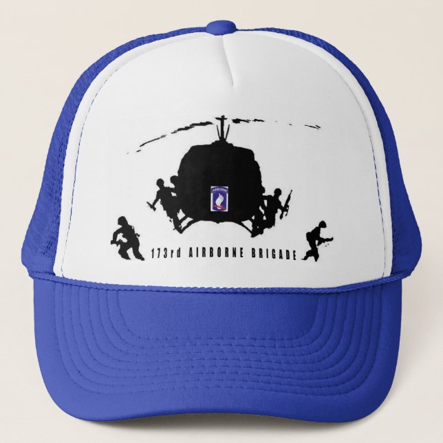 173rd AIRBORNE BRIGADE Trucker Hat (Front)