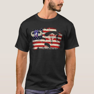 173rd Airborne Brigade US Flag Shirt Airborne Para