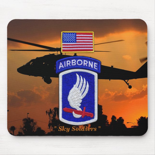 173rd airborne brigade veterans vets mouse pad (Front)