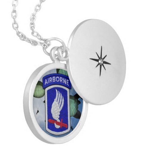 173rd airborne brigade veterans vets silver plated necklace