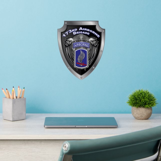 173rd Airborne Brigade  Wall Decal (Home Office 2)