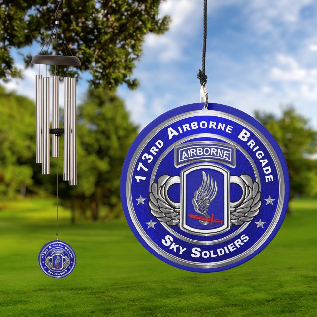 173rd Airborne Brigade Wind Chime (Outdoor)