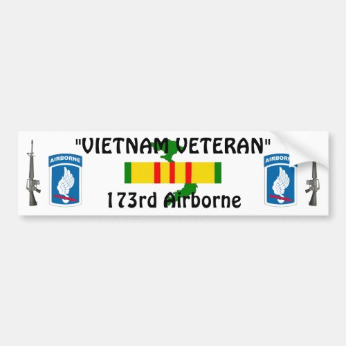173rd Airborne bumper sticker