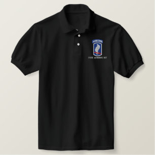 173rd Airborne Embroidered Polo Shirt