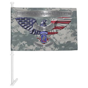 173rd Airborne “Proud To Have Served” Car Flag