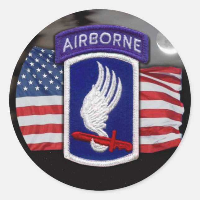 173rd airborne scrapbooking veterans iraq  Sticker (Front)