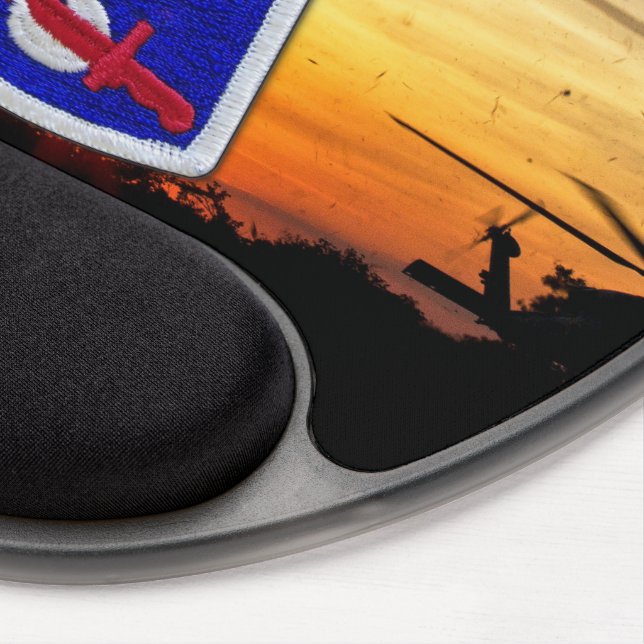 173rd airborne sky soldiers veterans vets patch gel mouse pad (Right Side)