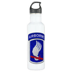 173rd airborne sky soldiers veterans vets water bottle