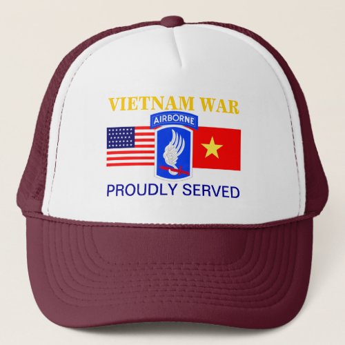 173RD AIRBORNE VIETNAM HAT