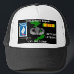 173rd AireBorne Brigade Vietnam Veteran Ball Caps<br><div class="desc">Designed By A Vietnam Veteran --Designs feature: Vietnam Veterans who where in the Army, Marines, Armor, their Divisions, Battalions, Brigades .High Quality printing, a must for the Vietnam Veteran .Been there done that show it. Please check out the rest of our store for many girft items. Try our T-Shirts--Mousepads--Coffee Mugs...</div>