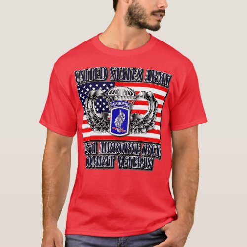 173rd Brigade Combat Veteran T_Shirt