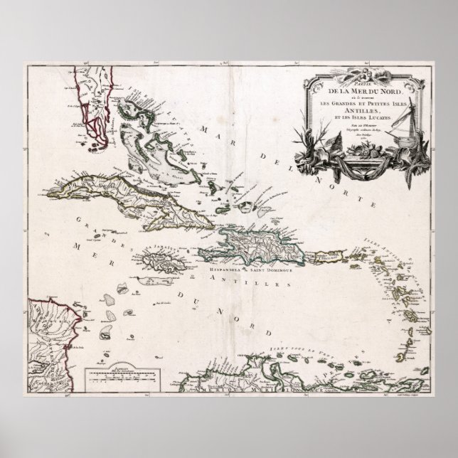 1750 West Indies Poster (Front)