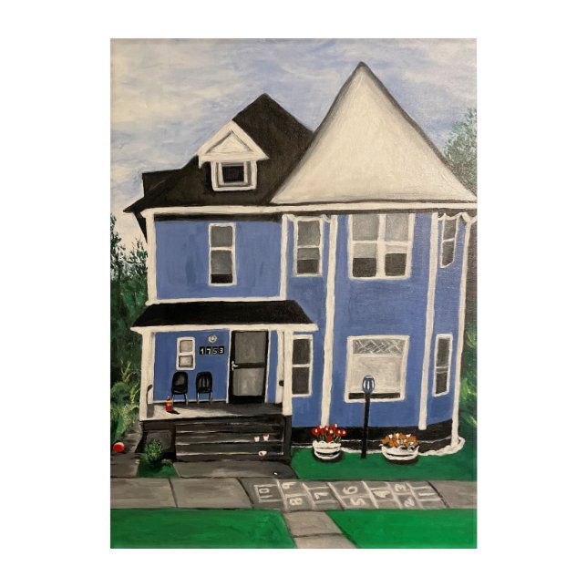 1753 Fischer Acrylic Print (Front)