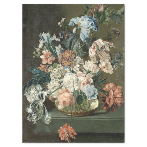 1760s DUTCH STILL LIFE IN A VASE Tissue Paper