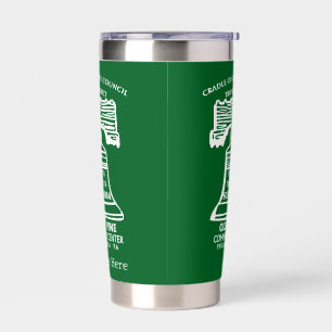 176 Personalized Green Thermal Mug Insulated Tumbler