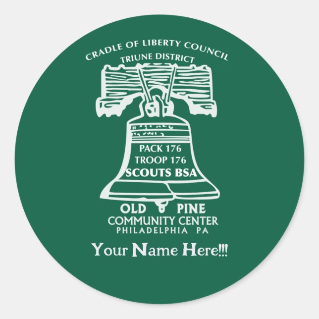 176 Personalized Sticker (Front)