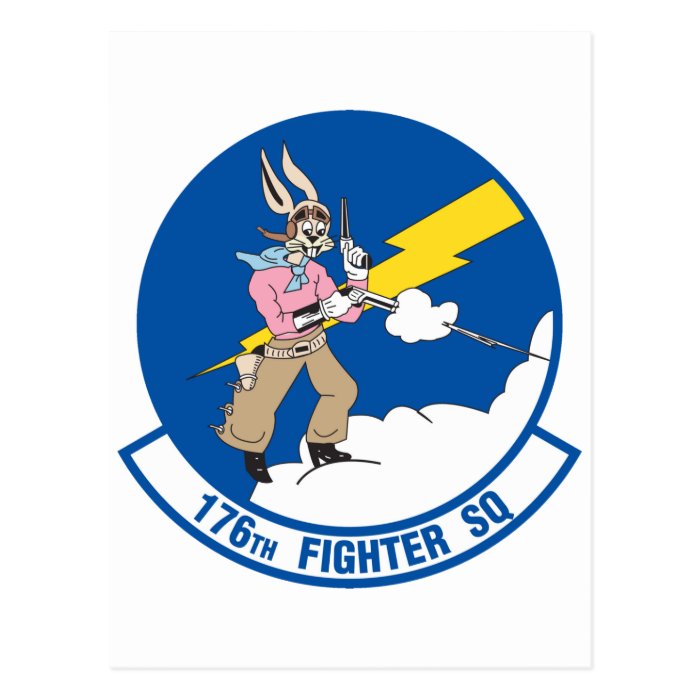 176th Fighter Squadron Post Card