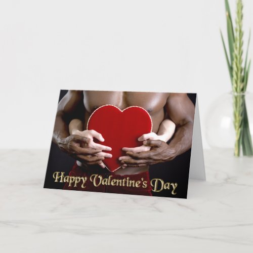 17731HVD Valentines Same_Sex Husband Holiday Card