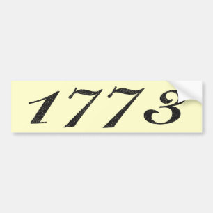 1773 BUMPER STICKER