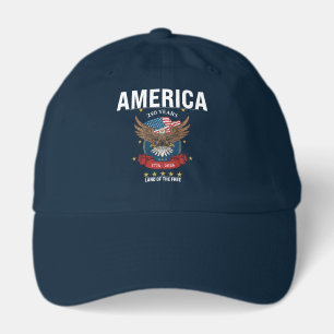 1776 2026 250th Anniversary American Bald Eagle Hat