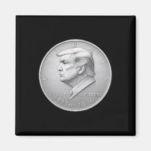 1776 2026 Liberty Coin Magnet