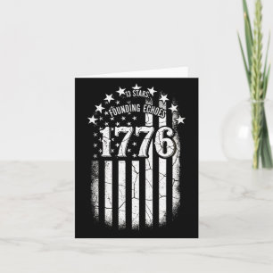 1776 american flag betsy ross 13 stars usa 4th of card