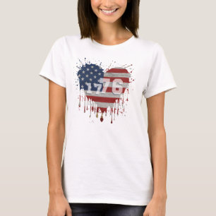 1776 American Flag T-Shirt