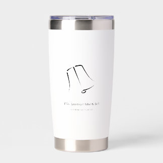 1776 American Liberty Bell Minimalist Insulated Tumbler