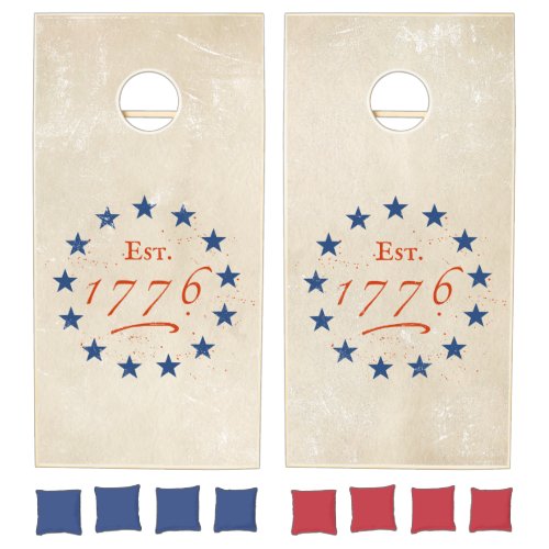 1776 American Stars Cornhole Set