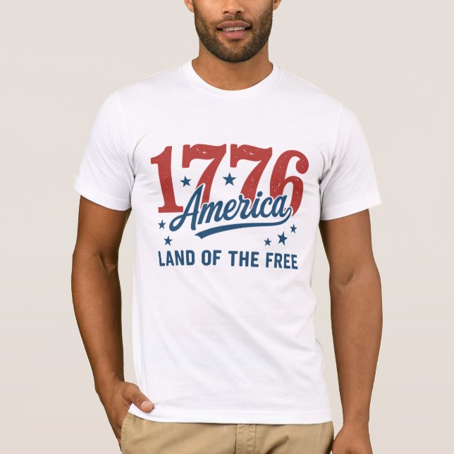 1776 America's 250th Anniversary T-Shirt (Front)