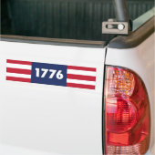 1776 Bumper Sticker (On Truck)