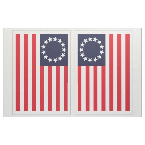 1776 Flag Patriotic Sew Your Own Betsy Ross Flag Fabric