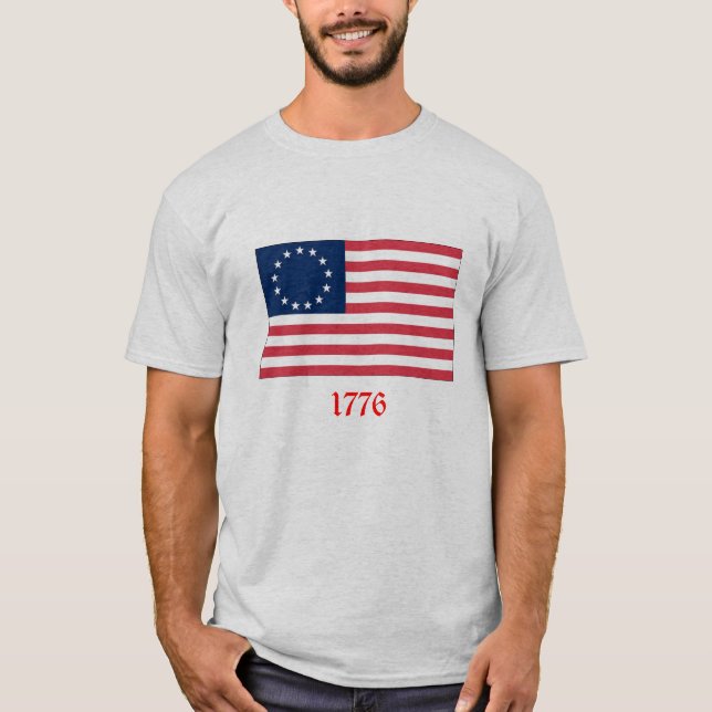 1776 flag T-Shirt (Front)