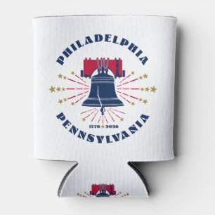 1776 Liberty Bell America's Anniversary Cooler