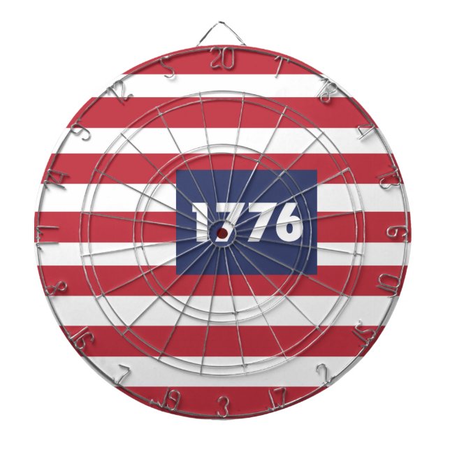 1776 Metal Cage Dartboard With Darts (Front)