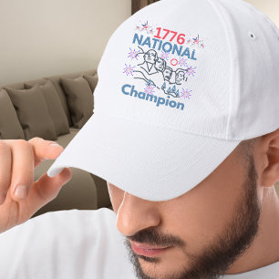 1776 National Champions Funny Patriotic July 4th Hat