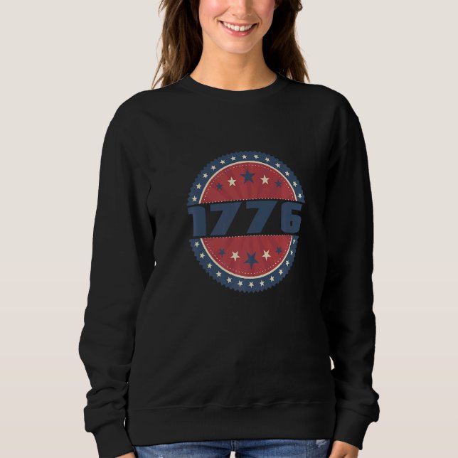 1776 One Nation Under God Declaration Of Independe Sweatshirt (Front)