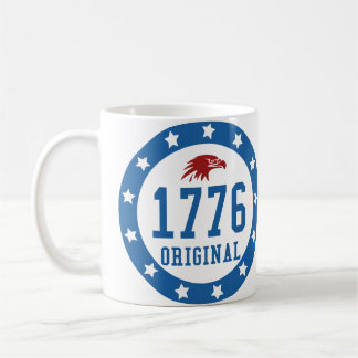 1776 Original 4 July Badge Coffee Mug