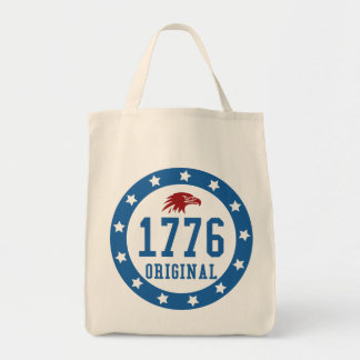 1776 Original 4 July Badge Tote Bag