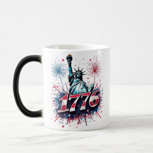 1776 Stature Of Liberty Color Morph Mug