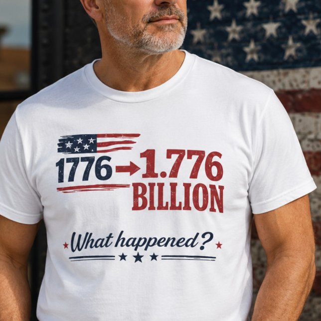 1776 to 1.776 Billion Shirt – What Happened?  (Creator Uploaded)