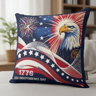1776 USA Eagle Pillow