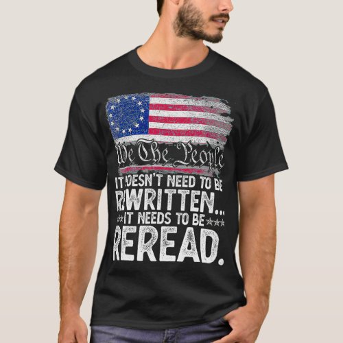 1776 We the People Betsy Ross 4th Of July American T_Shirt