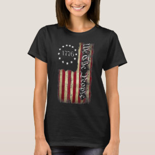 1776 We The People Patriotic American Constitution T-Shirt