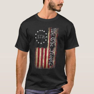 1776 We The People Patriotic American Constitution T-Shirt